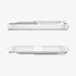 ACS04832 - iPhone 14 Pro Max Case Crystal Slot in crystal clear showing the back with card in slot